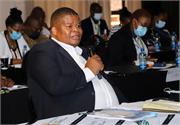 Deputy Minister David Mahlobo making remarks 04